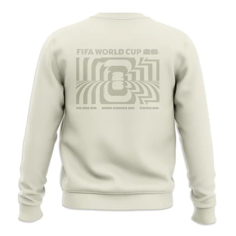 Australia National Team Store – 2026 World Cup Amplified Cream Crew Sweatshirt – Unisex Football Gear Selection
