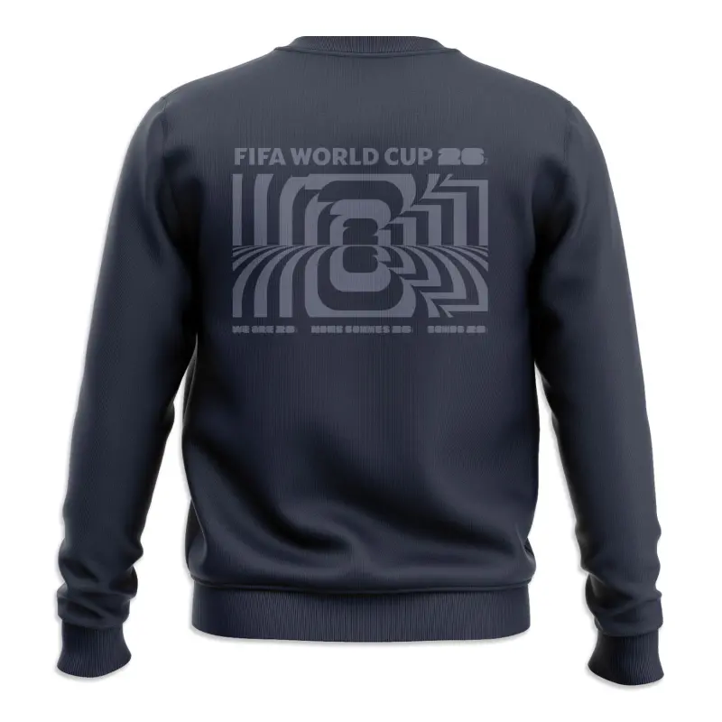 Australia National Team Store – 2026 World Cup Amplified Navy Crew Sweatshirt – Unisex Football Gear Selection