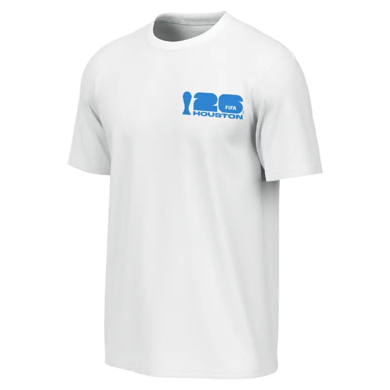 Australia National Team Store – 2026 World Cup Houston Poster White T-Shirt – Unisex Football Gear Selection