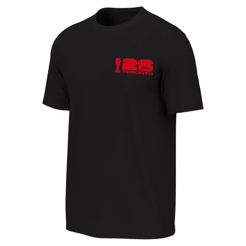 Australia National Team Store – 2026 World Cup Toronto Poster Black T-Shirt [FRE] – Unisex Football Gear Selection