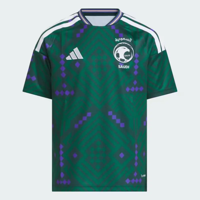 Australia National Team Store – adidas Saudi Arabia 2026 Home Jersey – Youth Football Gear Selection