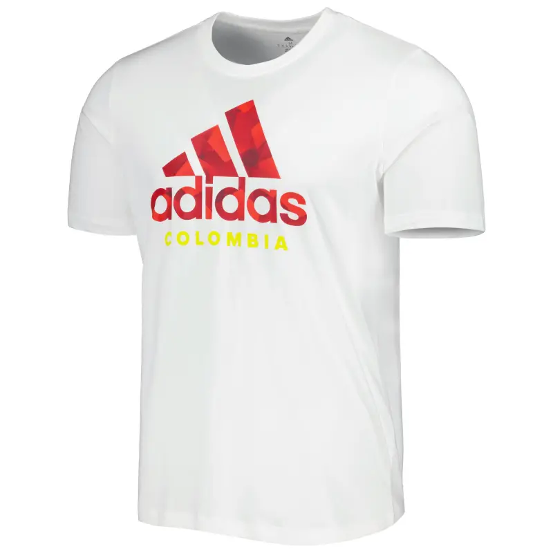 Australia National Team Store – Colombia National Team adidas DNA Graphic T-Shirt – White Football Gear Selection