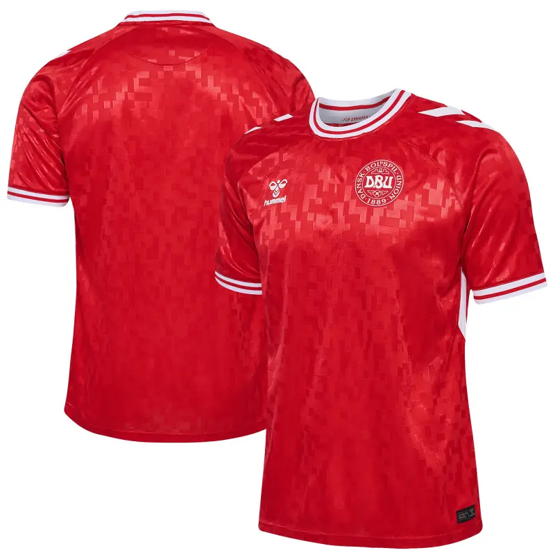 Australia National Team Store – Denmark National Team 2024 Home Replica Jersey – Red Football Gear Selection
