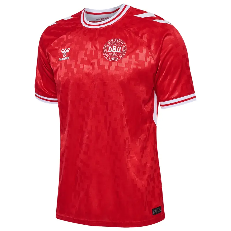 Australia National Team Store – Denmark National Team 2024 Home Replica Jersey – Red Football Gear Selection