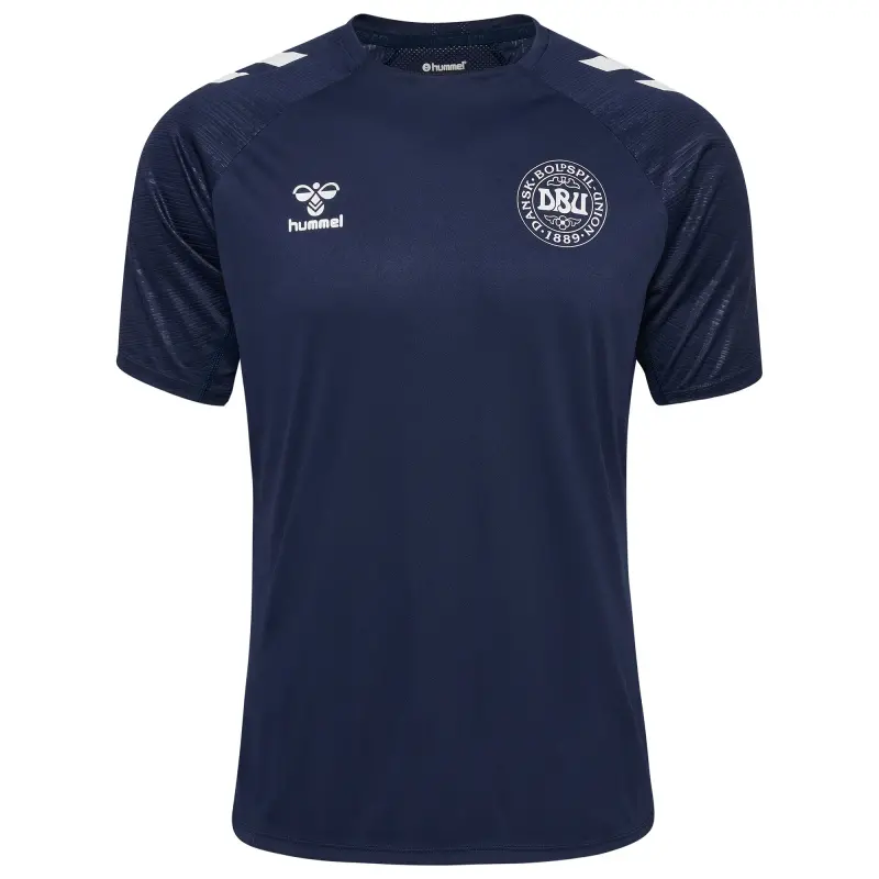 Australia National Team Store – Denmark National Team 2024 Pro Training Jersey – Navy Football Gear Selection