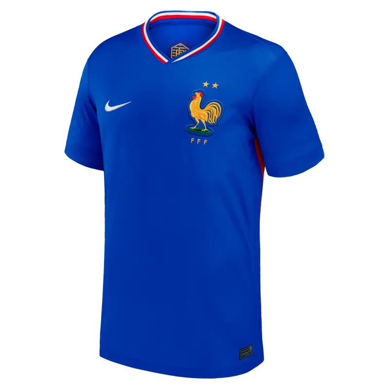 Australia National Team Store – France National Team Nike 2024 Home Replica Blank Jersey – Blue Football Gear Selection