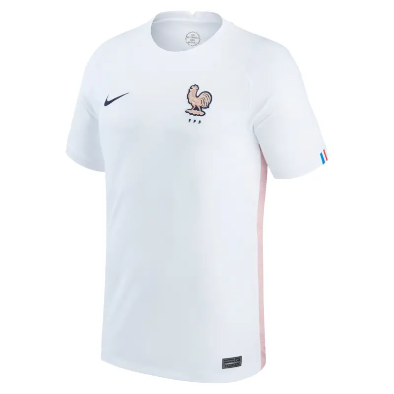 Australia National Team Store – France Women’s National Team Nike 2022/23 Away Replica Blank Jersey – White Football Gear Selection
