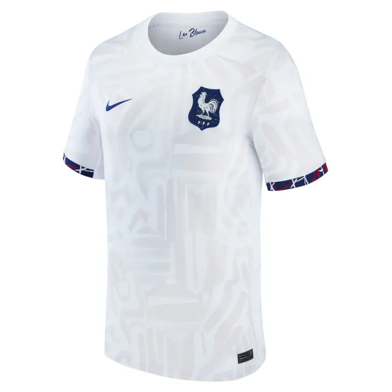 Australia National Team Store – France Women’s National Team Nike 2023 Away Stadium Replica Jersey – White Football Gear Selection