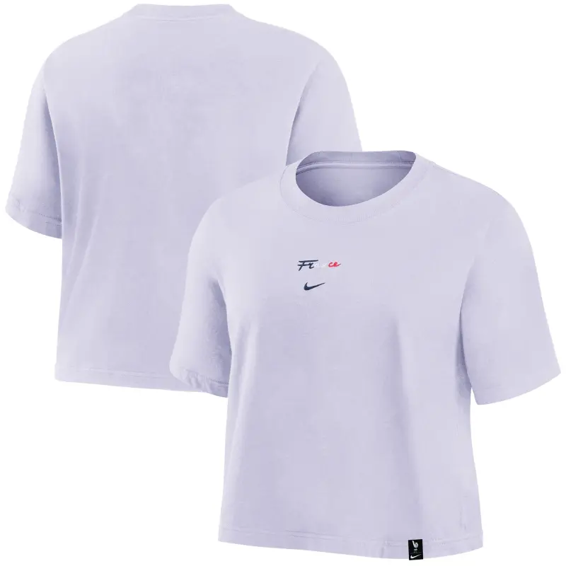 Australia National Team Store – France Women’s National Team Nike Women’s Fearless Top – Purple Football Gear Selection