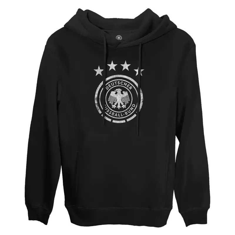Australia National Team Store – Germany National Team 1863FC Fleece Pullover Hoodie – Black Football Gear Selection