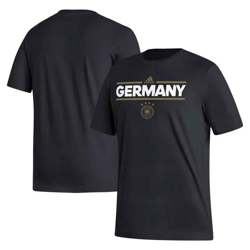 Australia National Team Store – Germany National Team adidas Dassler T-Shirt – Black Football Gear Selection