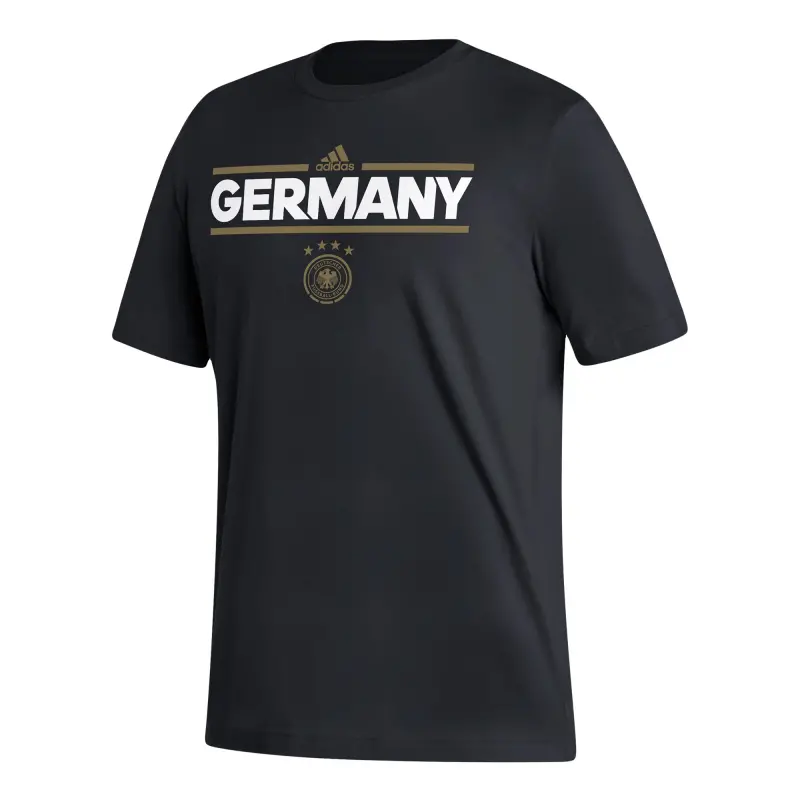 Australia National Team Store – Germany National Team adidas Dassler T-Shirt – Black Football Gear Selection