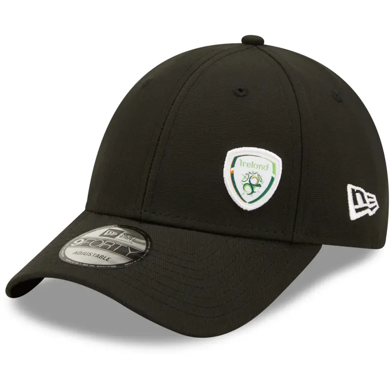 Australia National Team Store – Ireland National Team New Era Repreve 9FORTY Adjustable Hat – Black Football Gear Selection