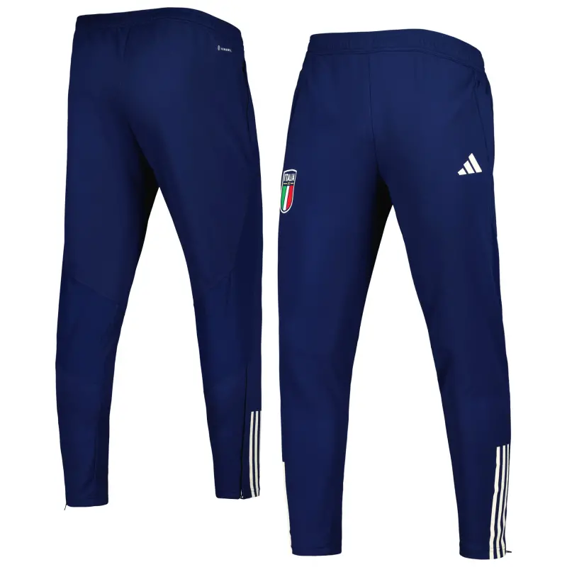 Australia National Team Store – Italy National Team adidas Team AEROREADY Training Pants – Blue Football Gear Selection