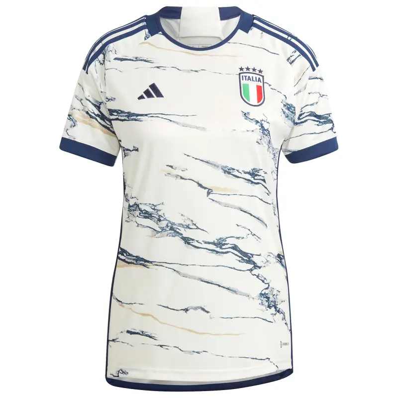Australia National Team Store – Italy National Team adidas Women’s 2023 Away Replica Jersey – White Football Gear Selection