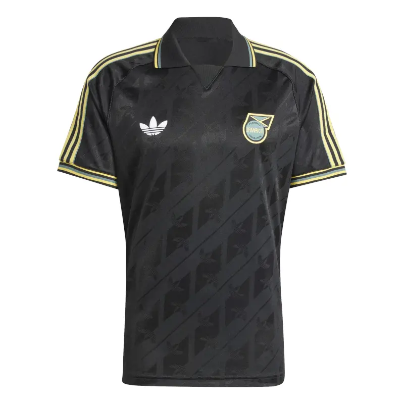 Australia National Team Store – Jamaica National Team adidas Originals Lifestyler Jersey – Black Football Gear Selection