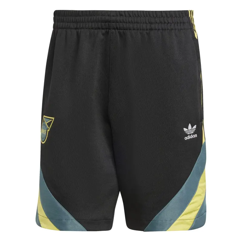 Australia National Team Store – Jamaica National Team adidas Originals Lifestyler Shorts – Black Football Gear Selection