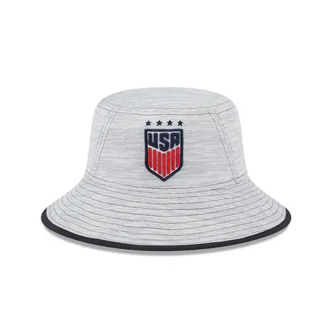 Australia National Team Store – Men’s New Era USWNT Bucket Tech Heather Football Gear Selection