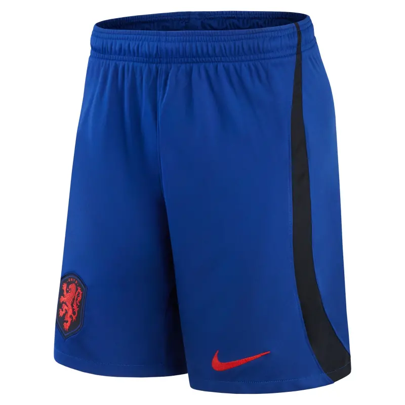 Australia National Team Store – Netherlands National Team Nike Away Performance Stadium Shorts – Royal Football Gear Selection