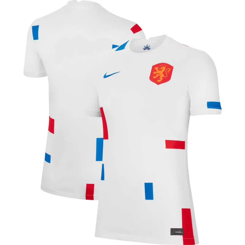 Australia National Team Store – Netherlands Women’s National Team Nike Women’s 2022/23 Away Replica Blank Jersey – White Football Gear Selection