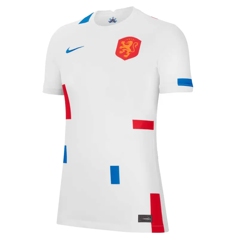 Australia National Team Store – Netherlands Women’s National Team Nike Women’s 2022/23 Away Replica Blank Jersey – White Football Gear Selection