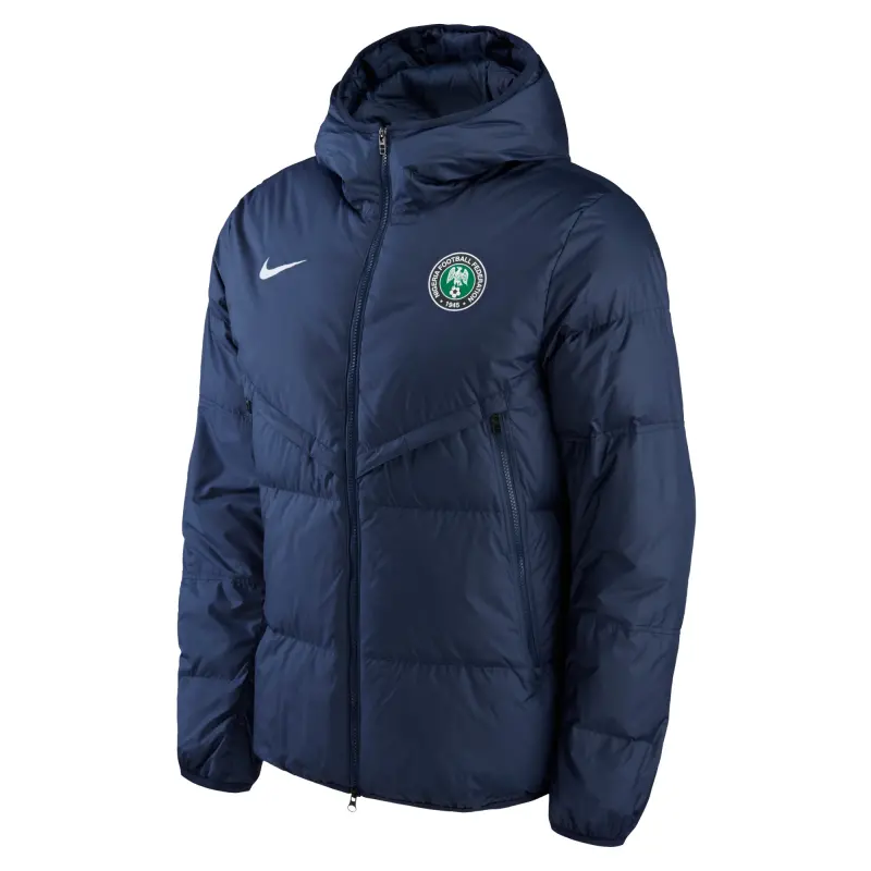 Australia National Team Store – Nigeria National Team Nike Strike Hoodie Full-Zip Jacket – Navy Football Gear Selection