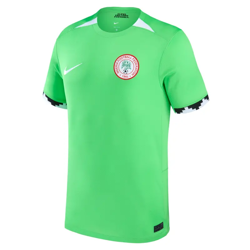 Australia National Team Store – Nigeria Women’s National Team Nike 2023 Home Stadium Replica Jersey – Green Football Gear Selection