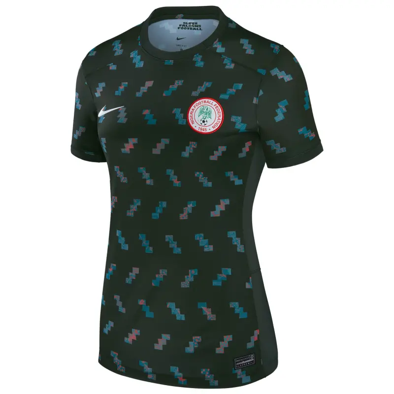 Australia National Team Store – Nigeria Women’s National Team Nike Women’s 2023 Away Stadium Replica Jersey – Green Football Gear Selection