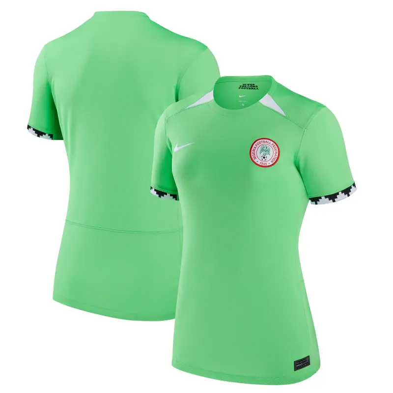 Australia National Team Store – Nigeria Women’s National Team Nike Women’s 2023 Home Stadium Replica Jersey – Green Football Gear Selection