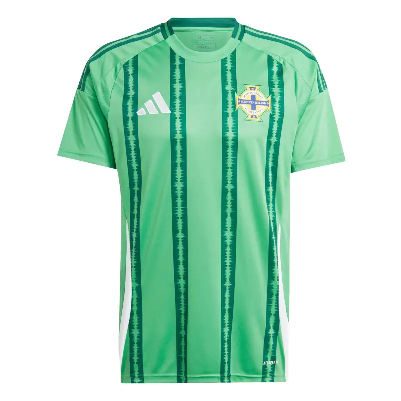 Australia National Team Store – Northern Ireland National Team adidas 2024 Home Replica Jersey – Green Football Gear Selection