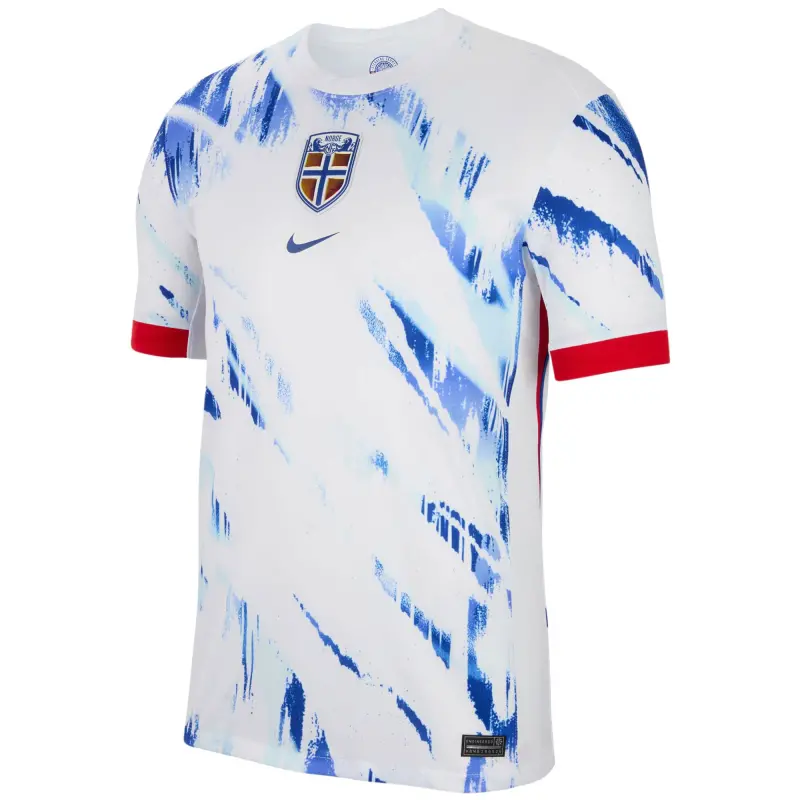 Australia National Team Store – Norway National Team Nike 2024 Away Replica Blank Jersey – White Football Gear Selection