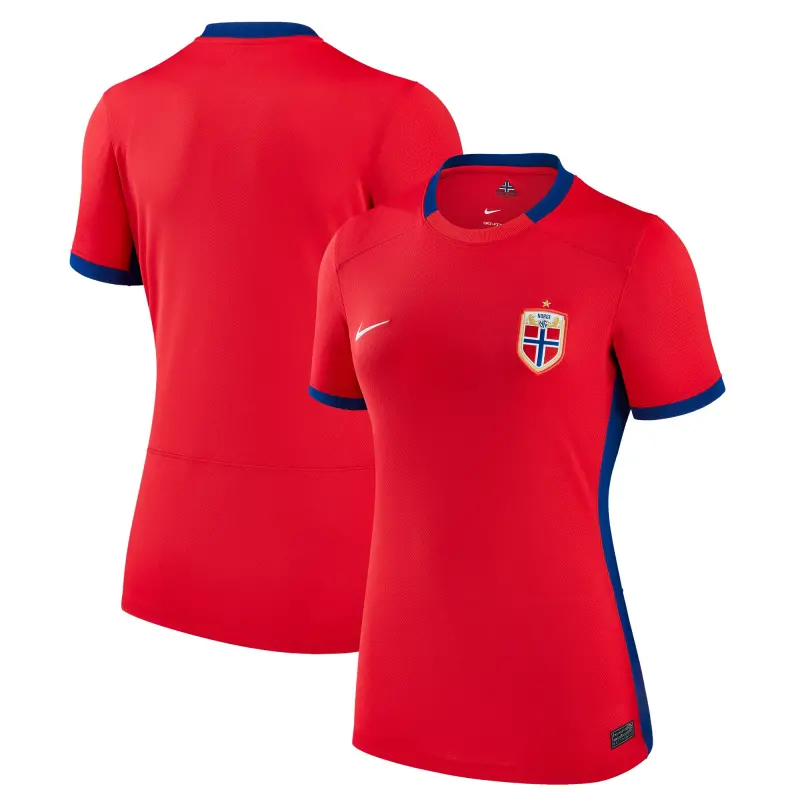 Australia National Team Store – Norway Women’s National Team Nike Women’s 2023 Home Stadium Replica Jersey – Red Football Gear Selection
