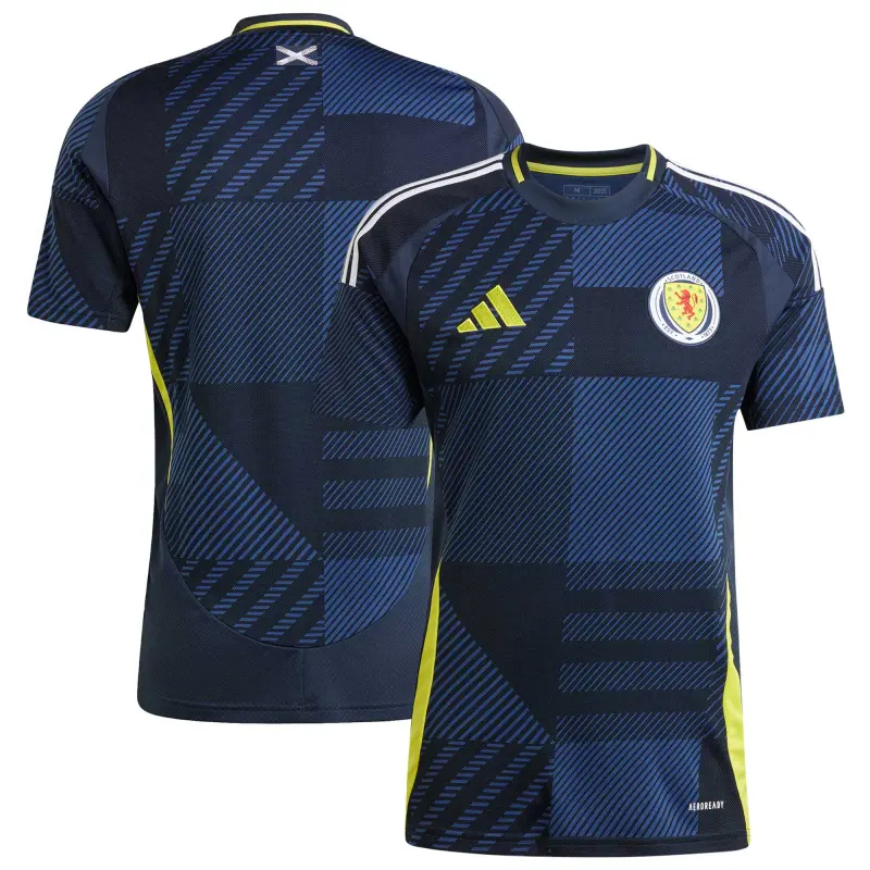Australia National Team Store – Scotland National Team adidas 2024 Home Replica Jersey – Navy Football Gear Selection