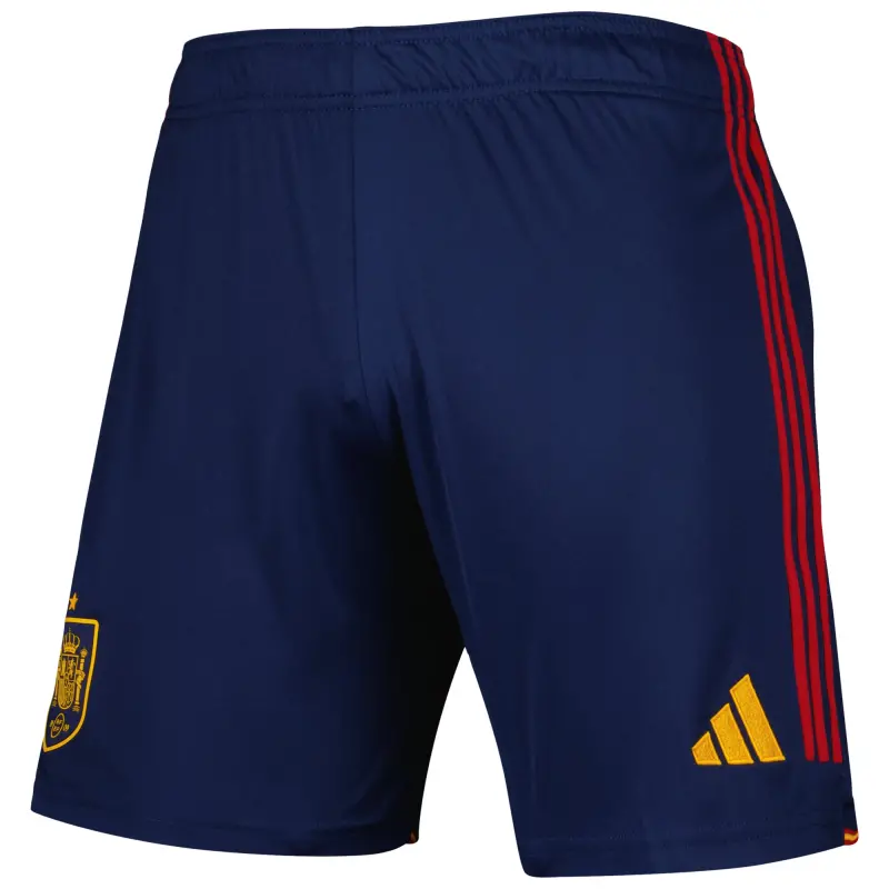 Australia National Team Store – Spain National Team adidas AEROREADY Replica Shorts – Navy Football Gear Selection
