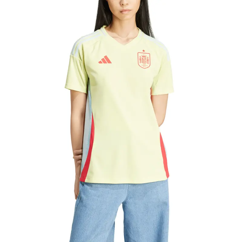 Australia National Team Store – Spain National Team adidas Women’s 2024 Away Replica Jersey – Yellow Football Gear Selection