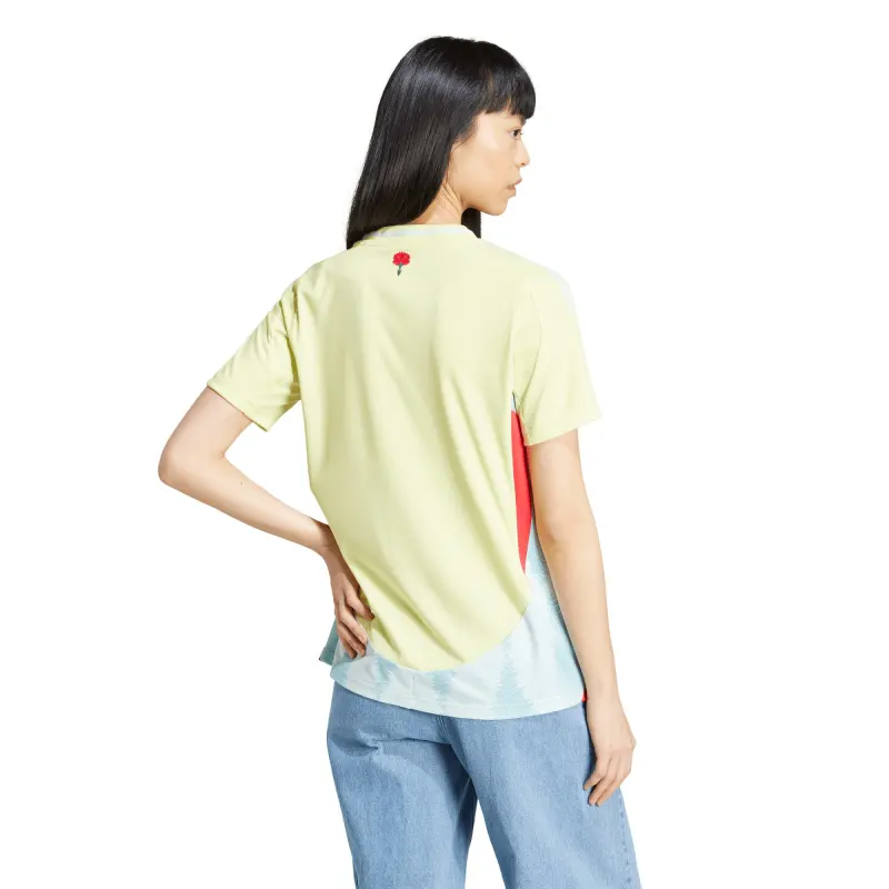 Australia National Team Store – Spain National Team adidas Women’s 2024 Away Replica Jersey – Yellow Football Gear Selection