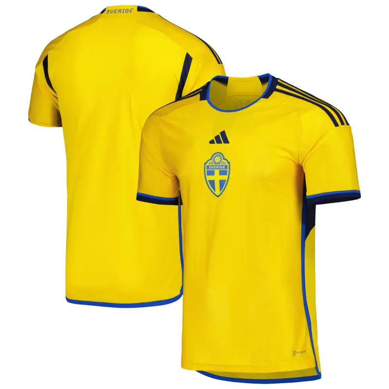 Australia National Team Store – Sweden National Team adidas 2022/23 Home Replica Jersey – Yellow Football Gear Selection