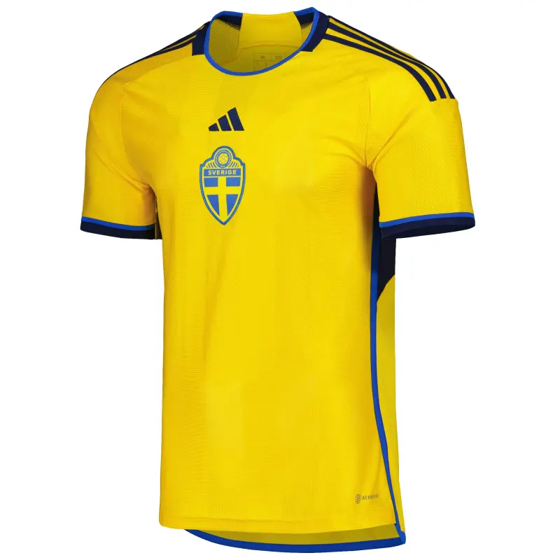 Australia National Team Store – Sweden National Team adidas 2022/23 Home Replica Jersey – Yellow Football Gear Selection