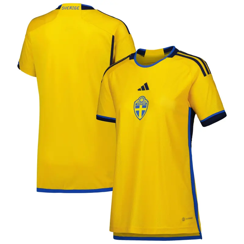 Australia National Team Store – Sweden National Team adidas Women’s 2022/23 Home Replica Jersey – Yellow Football Gear Selection